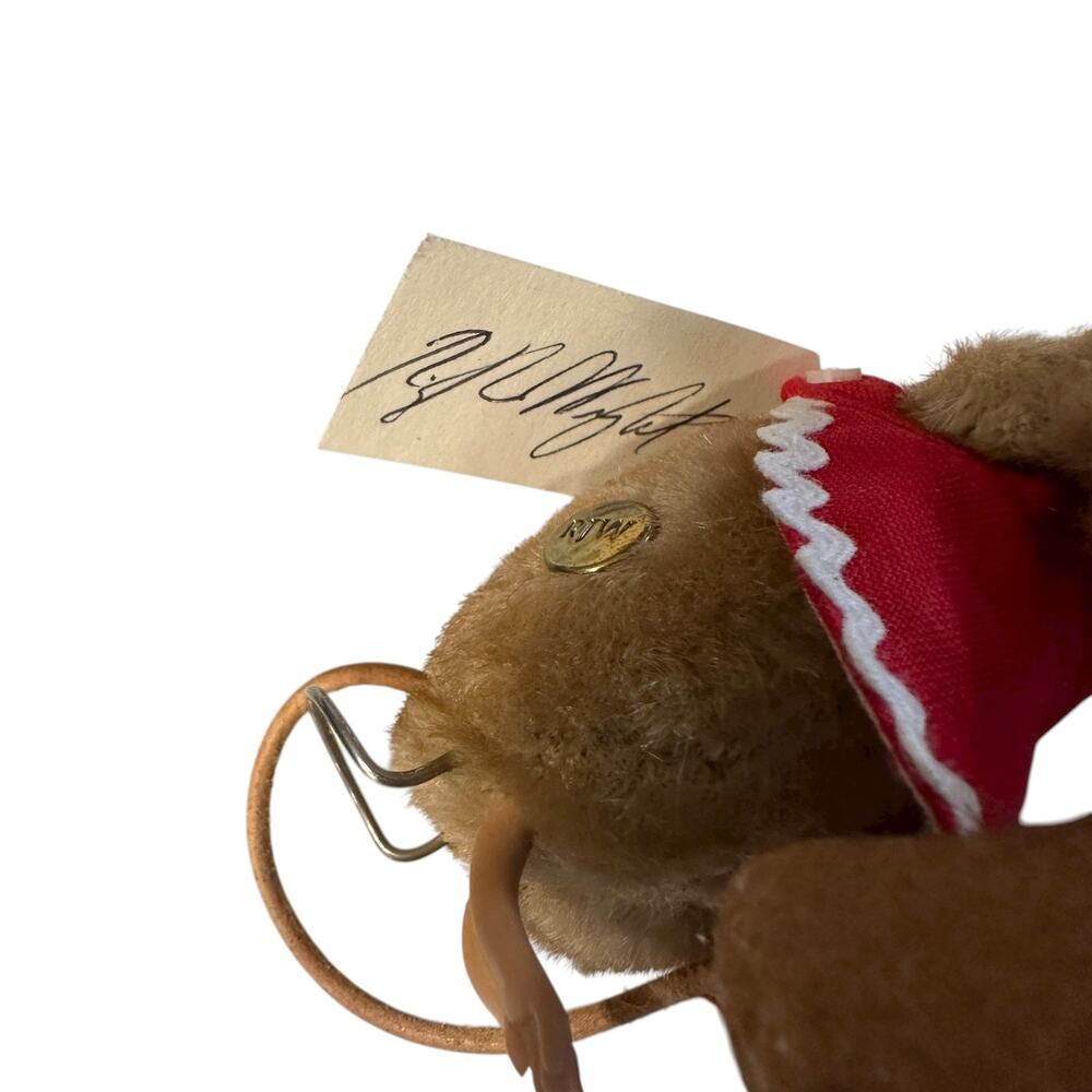 R John Wright #167 of 300 Mice Christmas Mouse - Ginger Complete Box & Cert - Picture 2 of 7
